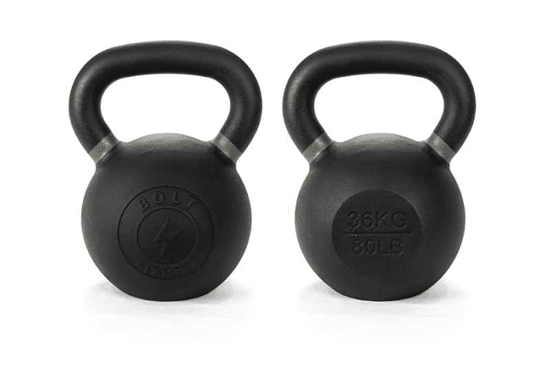 POWDER COATED KETTLEBELLS - Bolt Fitness Supply