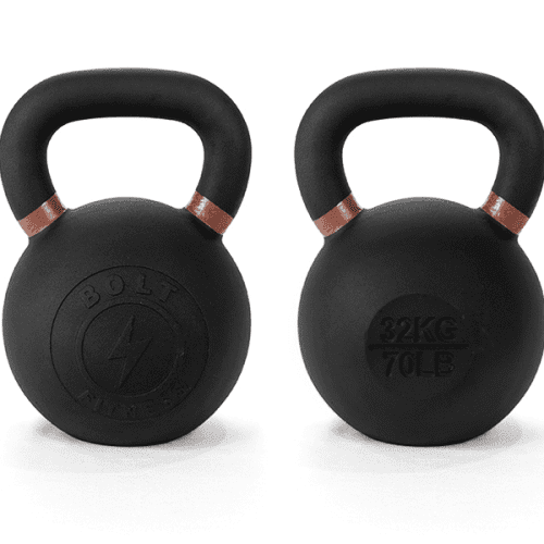 POWDER COATED KETTLEBELLS - Bolt Fitness Supply