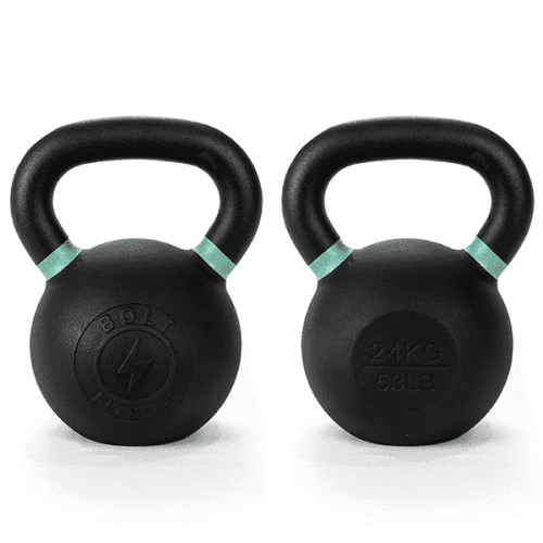 POWDER COATED KETTLEBELLS - Bolt Fitness Supply