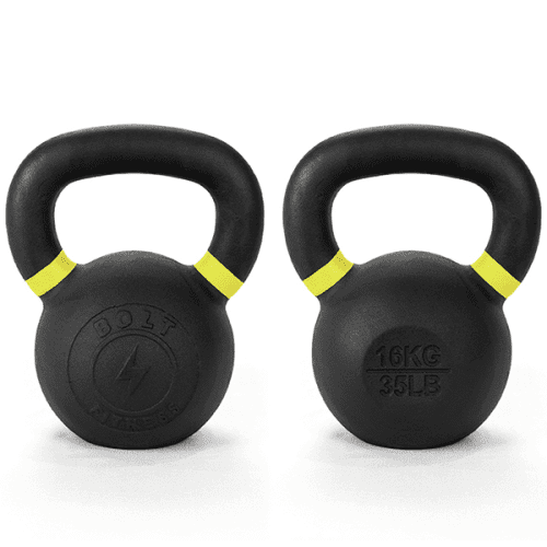 POWDER COATED KETTLEBELLS - Bolt Fitness Supply