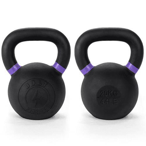 POWDER COATED KETTLEBELLS - Bolt Fitness Supply