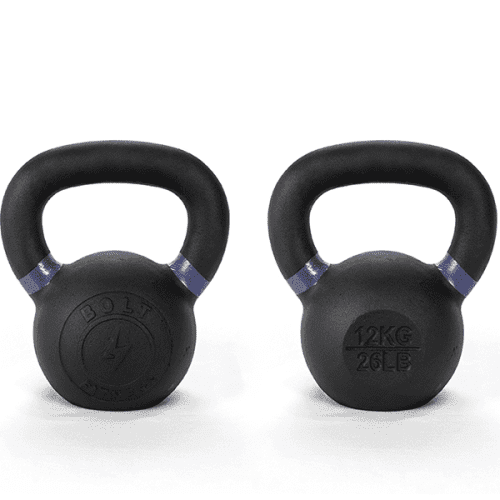 POWDER COATED KETTLEBELLS - Bolt Fitness Supply